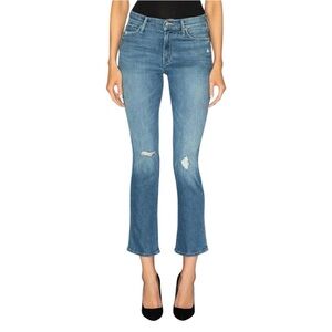 MOTHER‎ Jeans Women's Size 30 Blue Denim The Rascal Ankle Jean Stretch